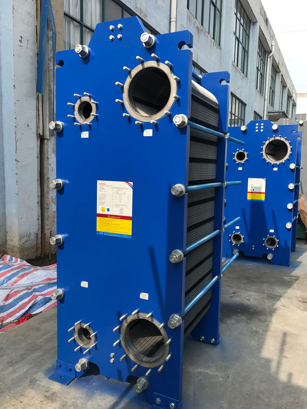 Food Processing Flat Plate Heat Exchanger Falling Film Evaporator  Light weight